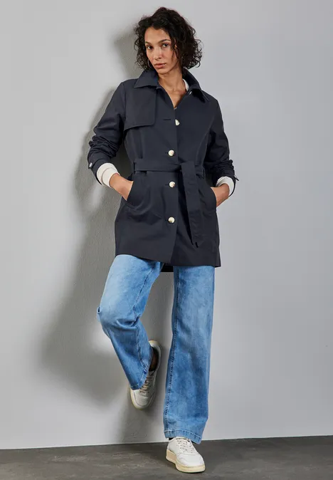 Trenchcoat gravity blue