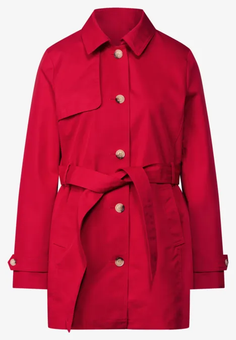 Trenchcoat strong red