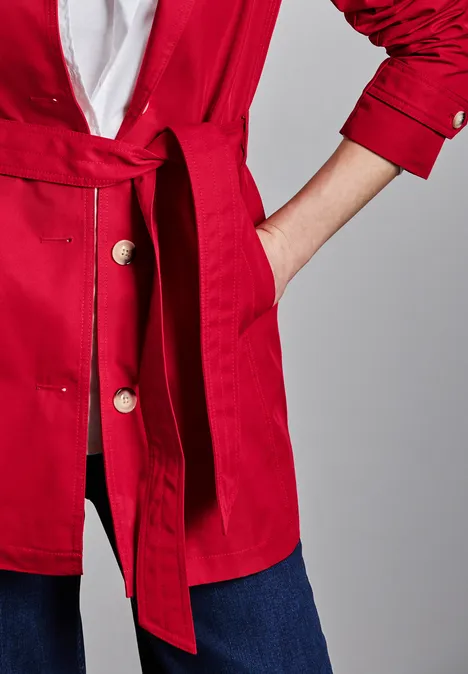 Trenchcoat strong red