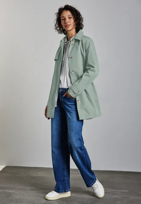 Trenchcoat mint green