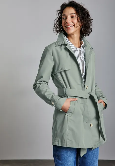 Trenchcoat mint green