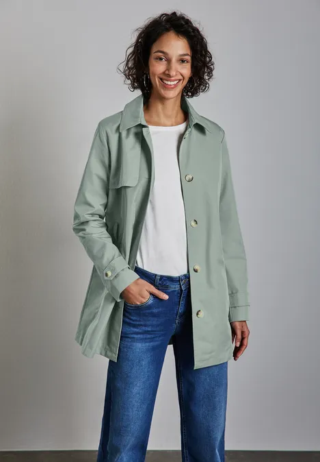 Trenchcoat mint green