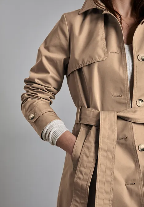 Trenchcoat desert beige