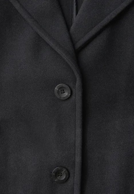 Kurze Cosy Reversjacke Obsidian Blue