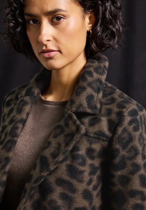 Cosy Leo Jacke Teddy Brown