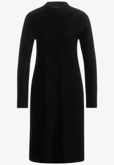 Knielanges Kleid Black