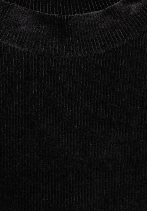 Knielanges Kleid Black