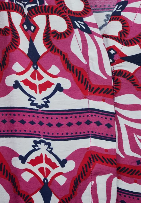 Tunika Kleid mit Print magnolia pink
