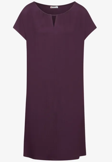 Robe en jersey dark berry purple
