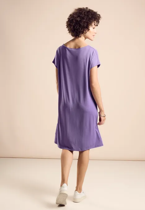 Jersey-Kleid bellflower lilac