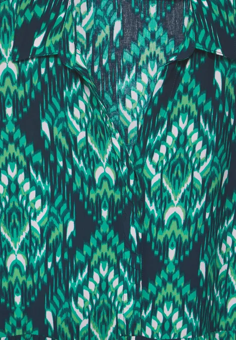 Robe midi avec imprimé cool vintage green