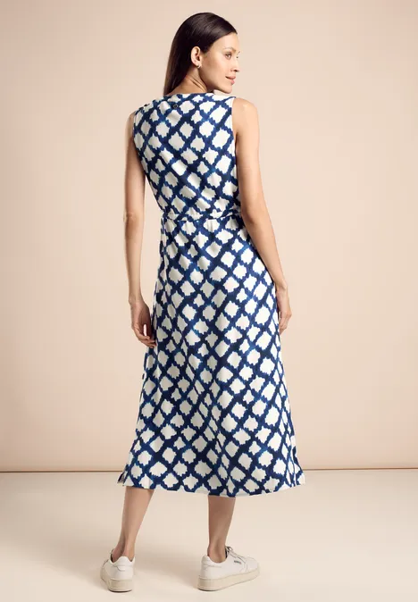 Robe maxi sans manches space blue