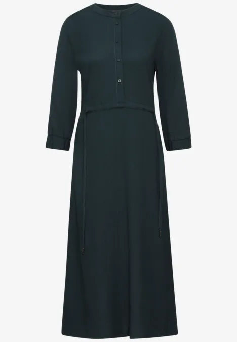 Midi-Kleid hunter green