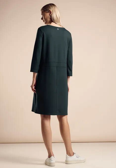 Sweatkleid hunter green