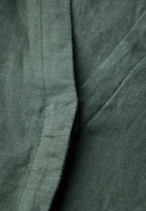 Jurk met volants garden green