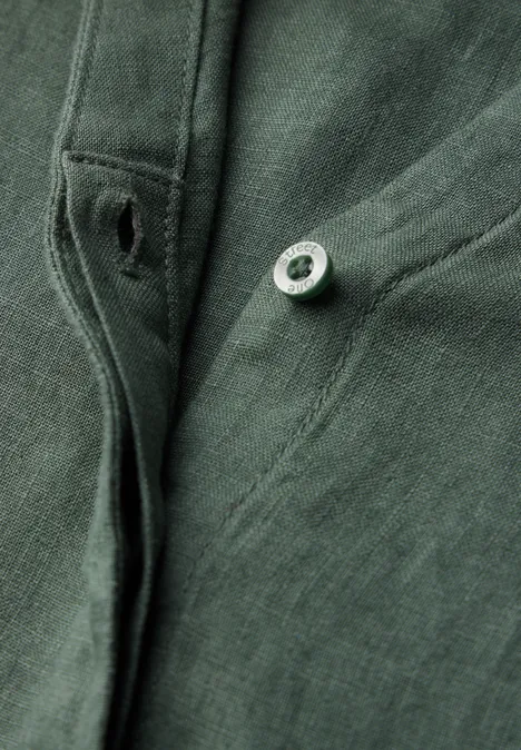 Jurk met volants garden green