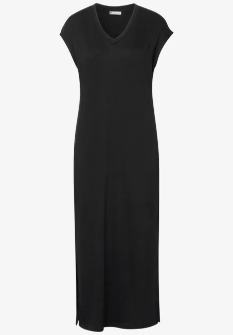 Gebreide jurk Black