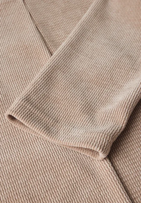 Kuscheliges Kleid honey sand