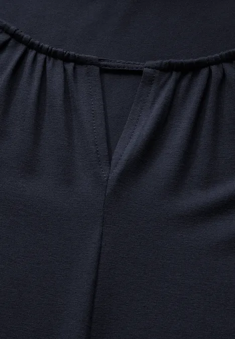 Jersey Kleid deep blue
