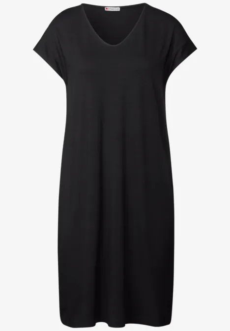 Jersey jurk Black