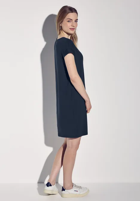 Robe en jersey deep blue