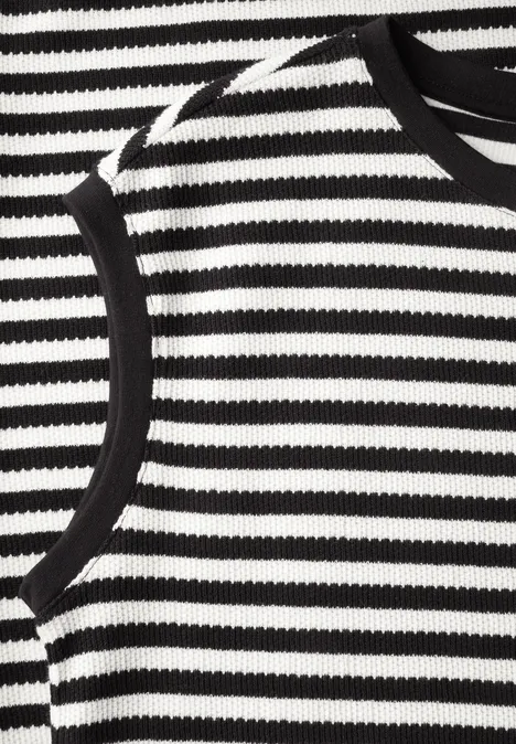 Robe à rayures Black