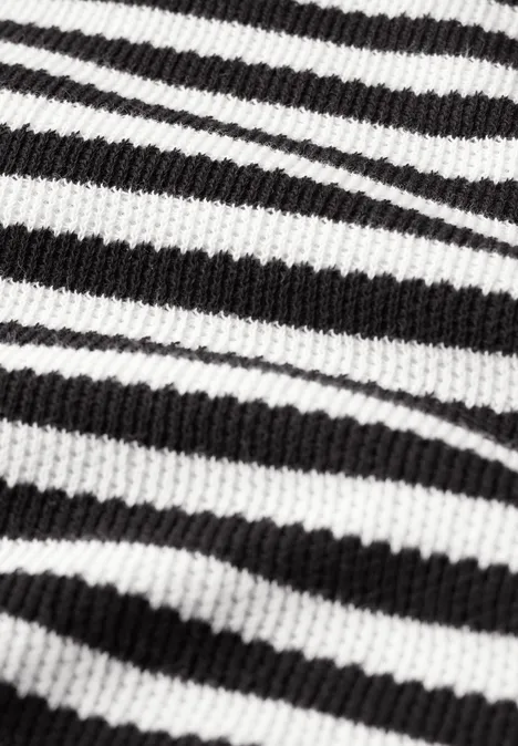 Robe à rayures Black