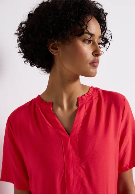 Tunika-Kleid glory red