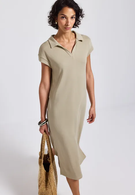 Robe en tricot coastal beige