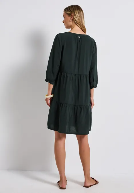 Tunika-Kleid pine grove green