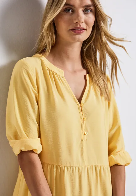 Tunika-Kleid dark buttercream yellow