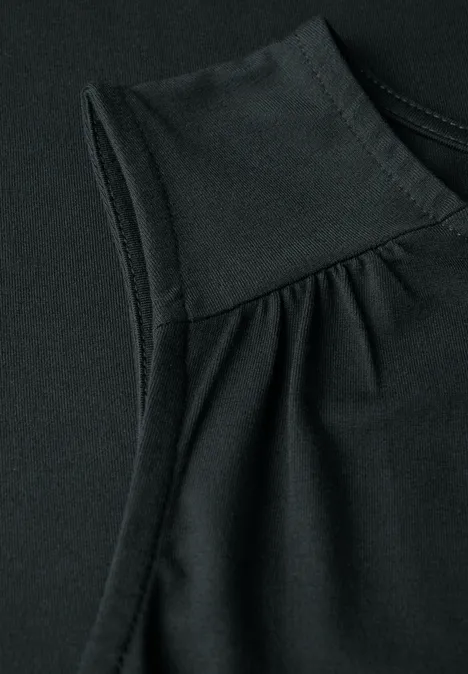 Kleid in Unifarbe pine grove green