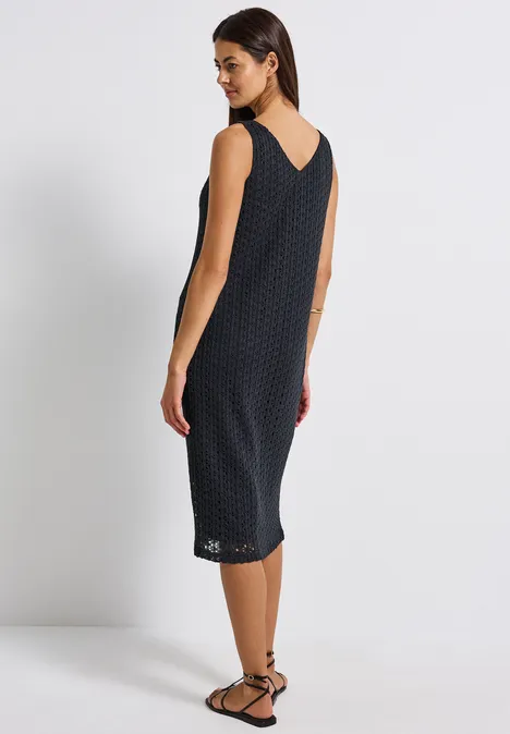 Robe en dentelle deepwater blue