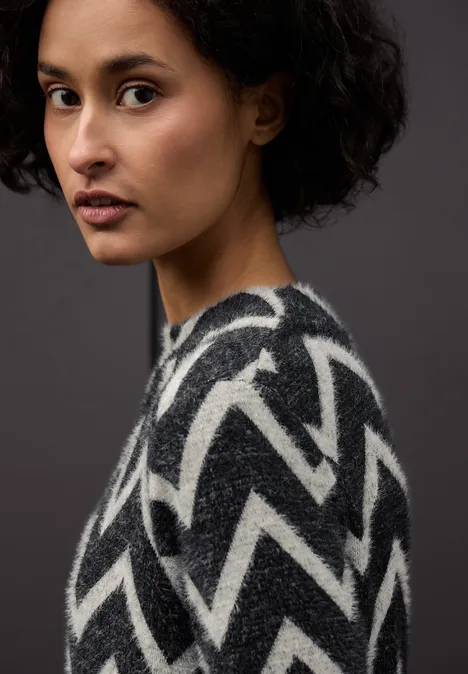 T-shirt jurk met patroon Black T-shirt jurk met patroon Black