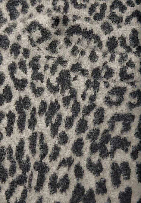 T-shirt jurk met patroon soft beige T-shirt jurk met patroon soft beige