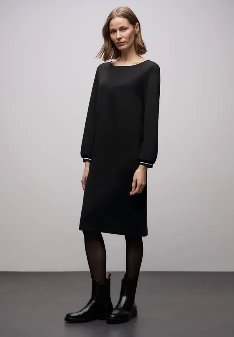 Jersey-Kleid Black