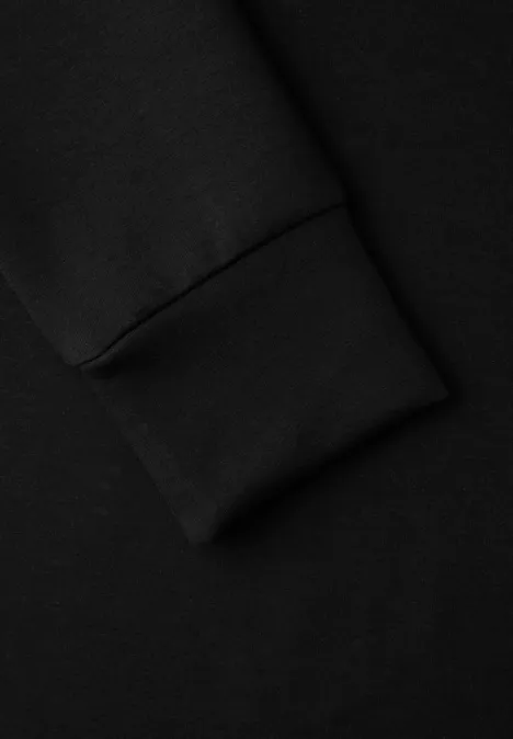 Jurk in effen kleur Black Jurk in effen kleur Black