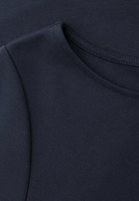 Robe midi avec détail de nœuds shadowed navy