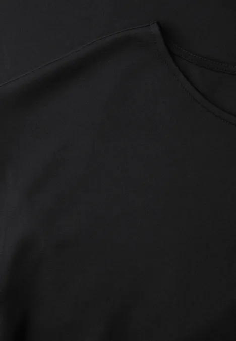 Sukienka do kolan z jerseyu Black