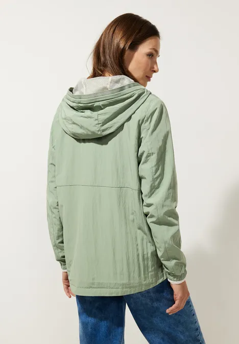 Moderner Windbreaker dark desert mint