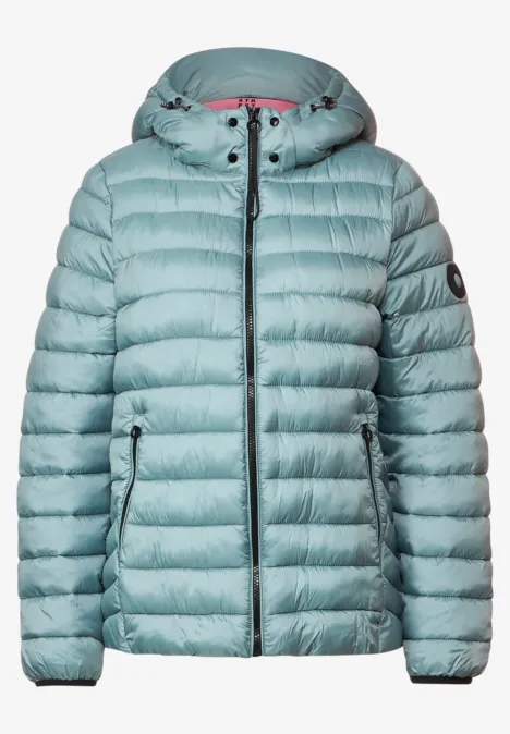 Veste matelassée courte polar mint