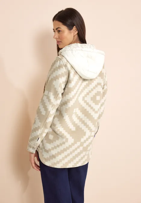 Hoodie Overshirt rich sand