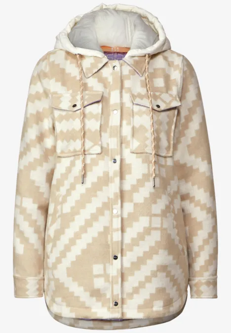 Hoodie Overshirt rich sand
