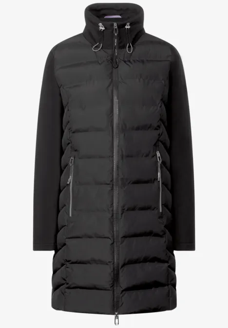 Softshell Mantel Black
