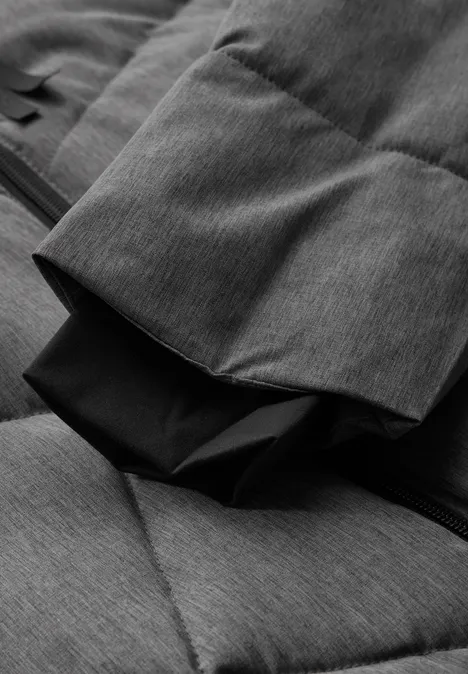 Lange Jacke frost grey melange