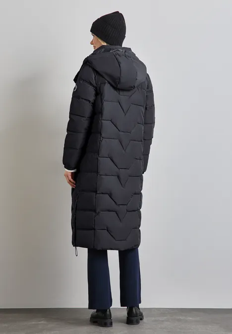 Gefütterte Jacke gravity blue