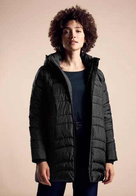 Steppjacke Black