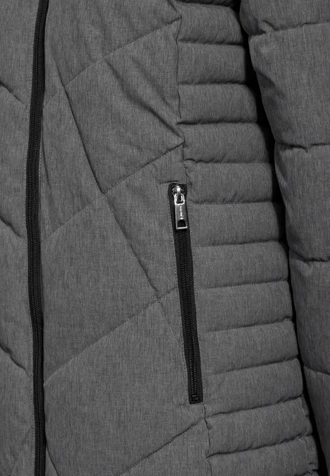 Steppjacke frost grey melange