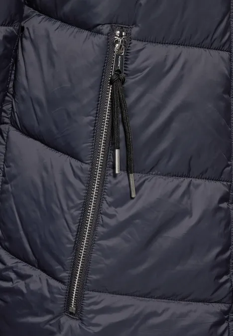 Jacke mit abnehmbarer Kapuze gravity blue
