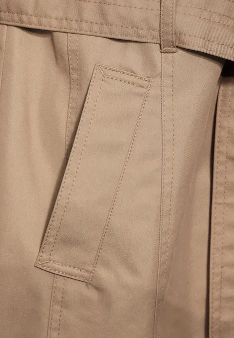 Trenchcoat dark nutty mocca